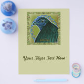 Sumatra Rooster Gerahmt Flyer (Einzeln)