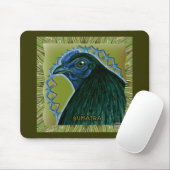 Sumatra Rooster Gerahmt Mousepad (Mit Mouse)