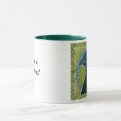 Sumatra Rooster Gerahmt Tasse (Zentrum)