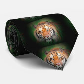 Sumatran Borneo Tiger Krawatte (Gerollt)