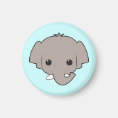 Sumatran Elephant Magnet (Vorne)