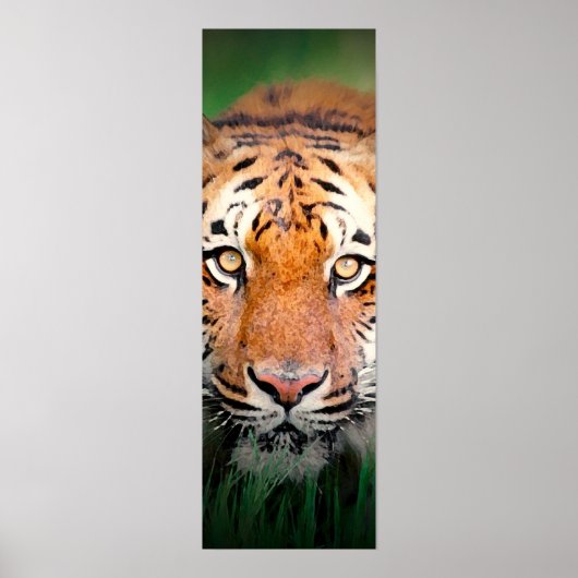 Sumatran Tiger Eyes Poster (Vorne)