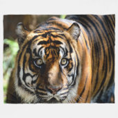 SUMATRAN TIGER FLEECEDECKE (Vorderseite (Horizontal))