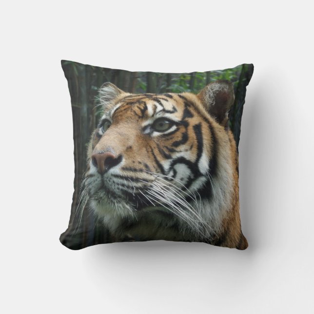 Sumatran Tiger-Kissen Kissen (Vorderseite)