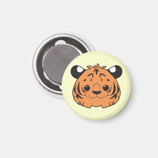 Sumatran Tiger Magnet (Vorderseite/Rückseite)