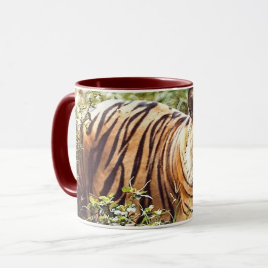 Sumatran Tiger Mug Tasse (Vorderseite Links)