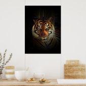 Sumatran Tiger Poster Print (Küche)