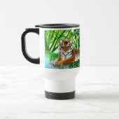 Sumatran Tiger-Reise-Tasse Reisebecher (Links)