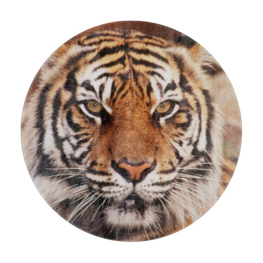Sumatran Tiger Schneidebrett (Vorderseite)