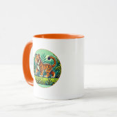 Sumatran Tiger Tasse (Vorderseite Links)