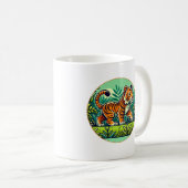 Sumatran Tiger Tasse (VorderseiteRechts)