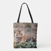 Sumatran Tiger Tote Bag Tasche (Rückseite)