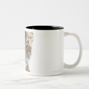 Sumatran Tigerjunges Zweifarbige Tasse