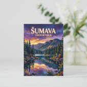 Šumava Nationalpark Tschechien Postkarte (Stehend Vorderseite)