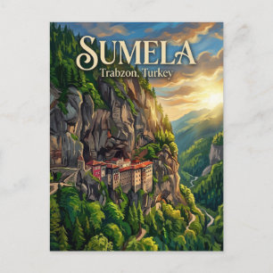 Sumela-Kloster, Maçka, Schwarzes Meer Postkarte