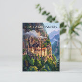 Sumela-Kloster Türkei Postkarte (Stehend Vorderseite)