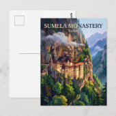Sumela-Kloster Türkei Postkarte (Vorne/Hinten)