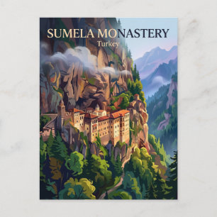 Sumela-Kloster Türkei Postkarte