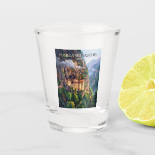 Sumela-Kloster Türkei Schnapsglas
