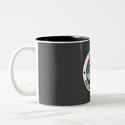 Sumerer Nationalwald Zweifarbige Tasse (Links)