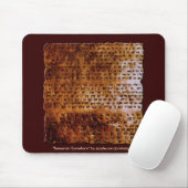 SUMERIAN CUNEIFORM SCHREIBEN Mousepad (Mit Mouse)