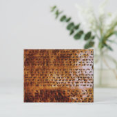 SUMERIAN CUNEIFORM SCHREIBEN Postkarte (Stehend Vorderseite)