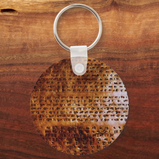 SUMERIAN CUNEIFORM SCHREIBEN Schlüsselanhänger (Vorderseite)