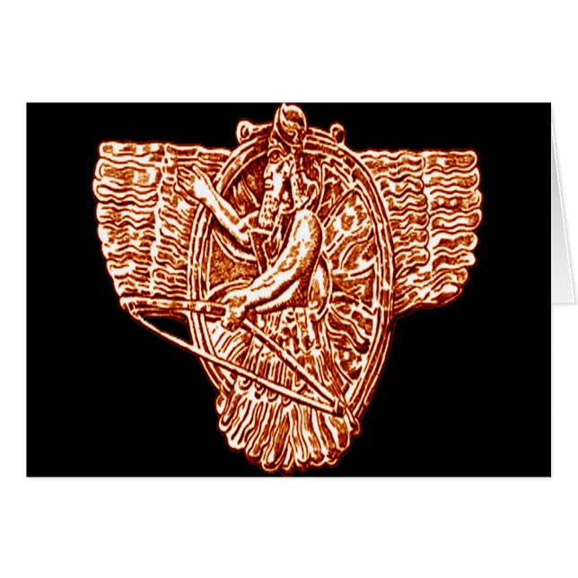 *Sumerian Mythology* Winged Götter (Vorderseite (Horizontal))