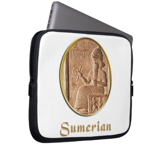 sumerisch laptopschutzhülle (Vorne Rechts)