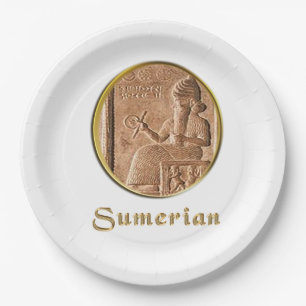 Sumerisch Pappteller