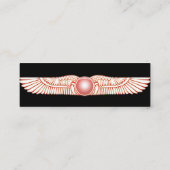 Sumerische Anunnaki Winged Mini Visitenkarte (Rückseite)