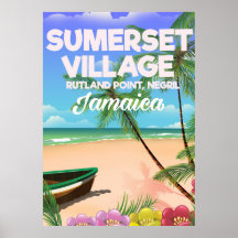 Sumerset Village Jamaica Reiseplakat