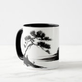 Sumi-e#1 Tasse (Vorderseite Links)