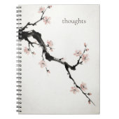 Sumi-E Ink | Cherry Blossom | Everyday Notebook Notizblock (Vorderseite)