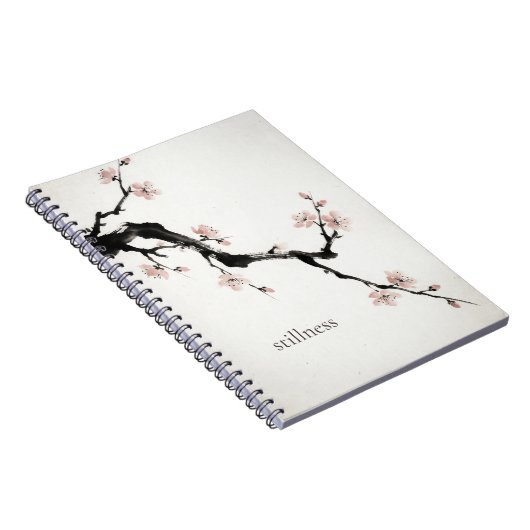 Sumi-E Ink | Cherry Blossom | Mindful Notebook Notizblock (Rechte Seite)