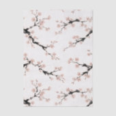 Sumi-E Ink | Cherry Blossom | Seidenpapier (Vorderseite)