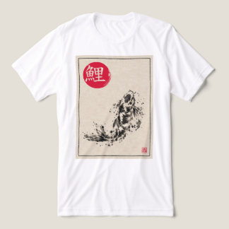 Sumi-e Koi – Geist Japans Tri-Blend Shirt