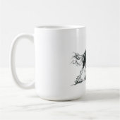 Sumi-e PferdeTasse Kaffeetasse (Links)