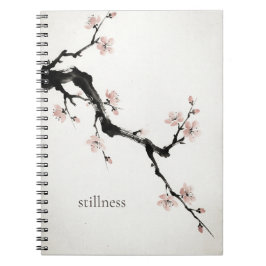 Sumi-E-Tinte | Kirschblüte | Mindful-Notizbuch Notizblock