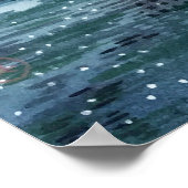 Sumidagawa Suijin Forest von Tsuchiya Koitsu Poster (Ecke)