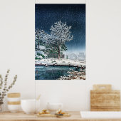 Sumidagawa Suijin Forest von Tsuchiya Koitsu Poster (Küche)