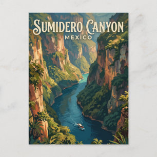 Sumidero-Canyon Nationalpark Mexiko Postkarte