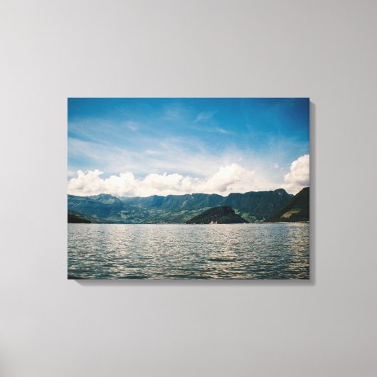 Sumidero Canyon Panoramic Leinwanddruck (Vorderseite)