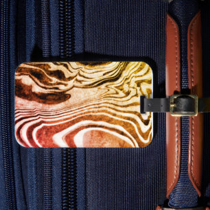 Suminagashi-Gepäckmarke Gepäckanhänger