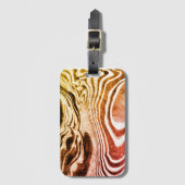 Suminagashi-Gepäckmarke Gepäckanhänger (Vorderseite Vertikal)