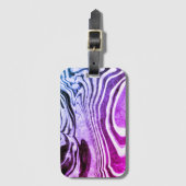 Suminagashi-Gepäckmarke Gepäckanhänger (Vorderseite Vertikal)