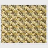 Suminagashi Marbling Art Pattern Geschenkpapier (Flach)