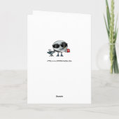 Summa Cum Latte Punny Abschluss Card Karte (Rückseite)