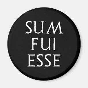 Summe fui esse Latein Latein Magnet