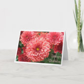 Summe in Rosa Karte (Vorderseite)